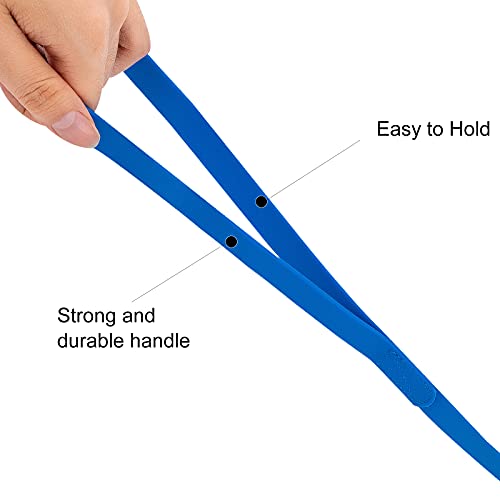 Qiaosite 15ft Waterproof Dog Leash – Durable Long Training Lead for Recall, Hiking & Swimming (Blue)
