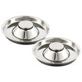 QIYADIN Stainless Steel Pet Bowl – Large Size for Multiple Dogs & Cats, Slow Feeder with Conical Pillar