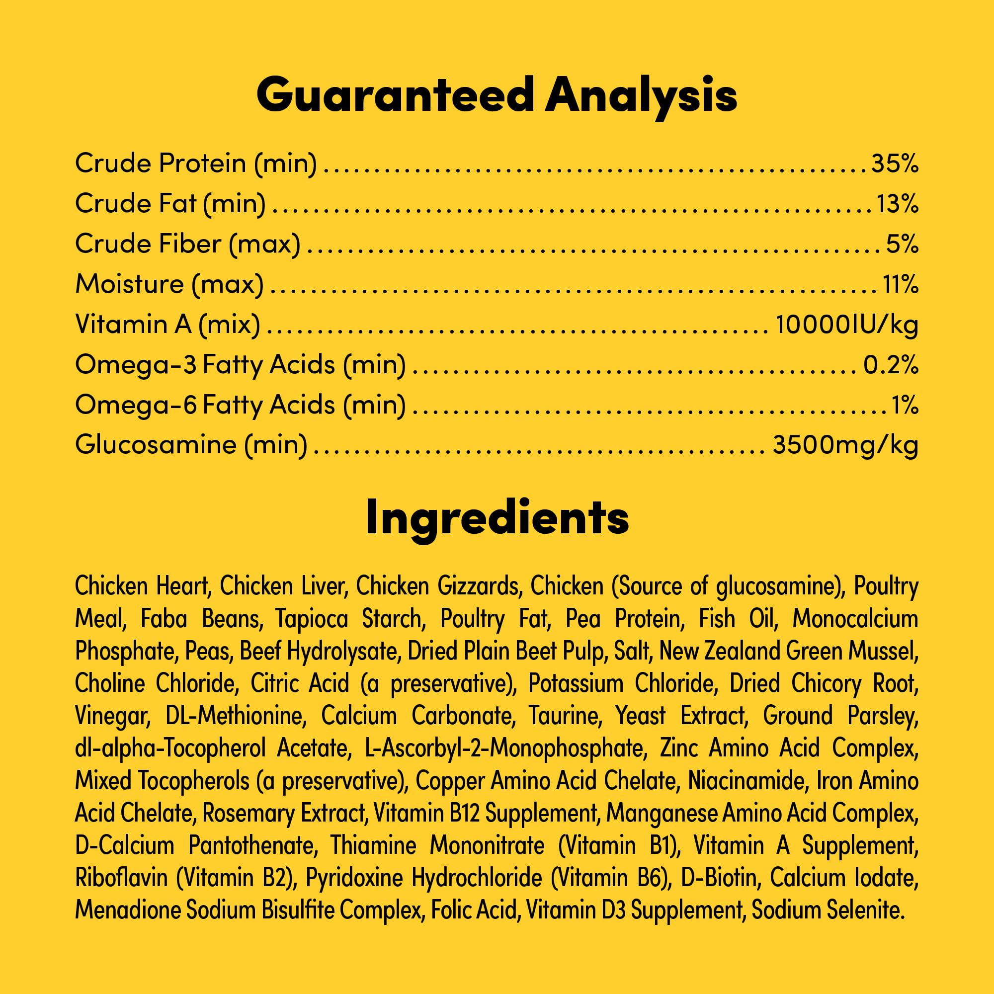 RawMix50 Chicken Freeze-Dried Raw Dog Food – 50% Organ Meat, High Protein, Grain-Free, 12 oz