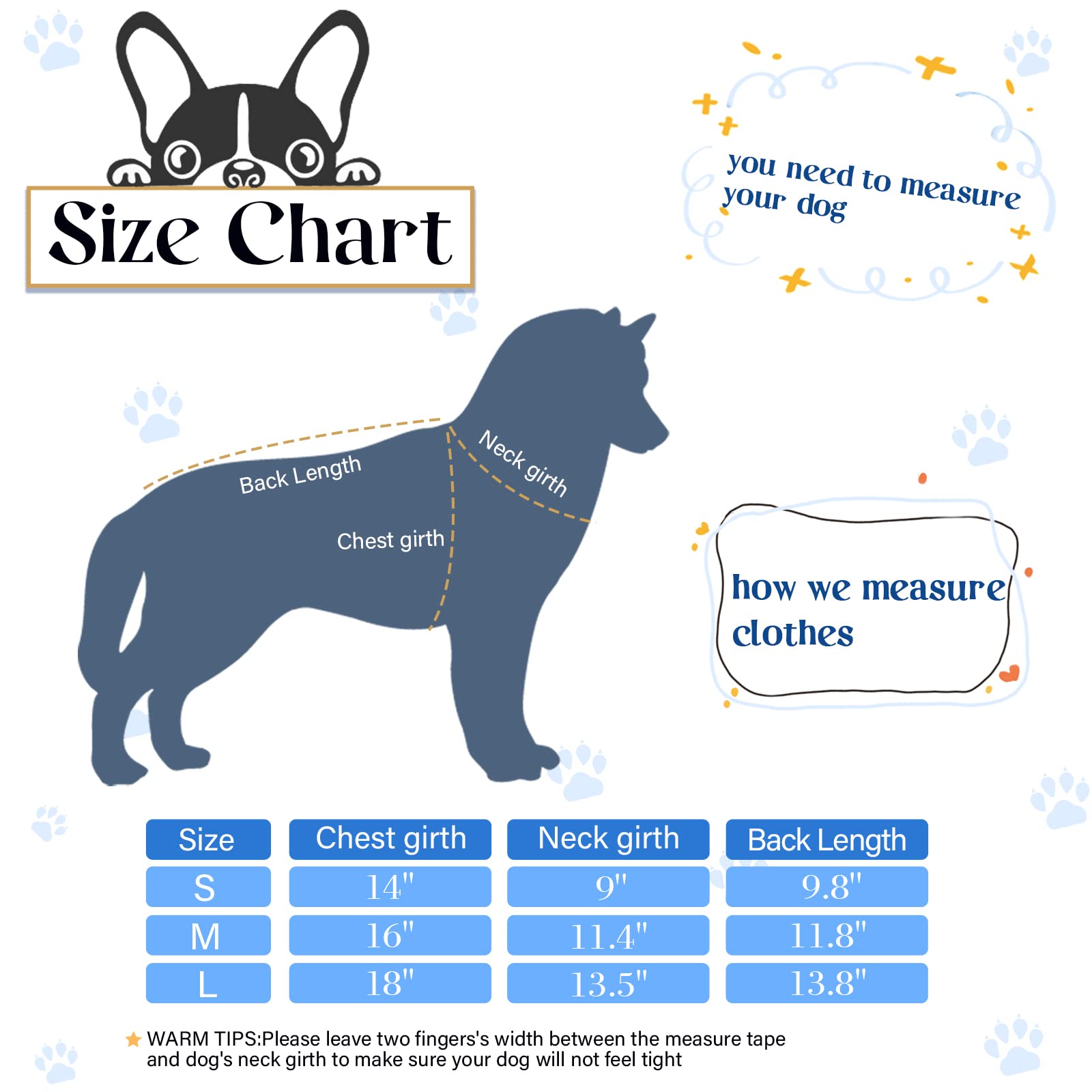 Saintrygo 8-Piece Funny Letter Dog Shirts: Soft, Breathable Pet T-Shirts for Small Dogs & Cats (Cute Pattern, Small)