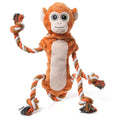 Sedioso Dog Tug Toy – Monkey Plush with Squeaker and Crinkle Paper for Interactive Play