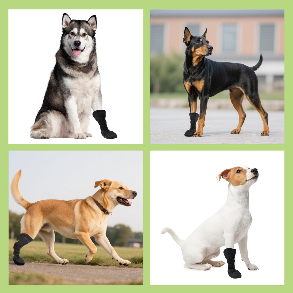 Snugrance Dog Paw Wound Recovery Boot – Lick-Proof, Non-Slip, Adjustable for Medium to Large Dogs (XL, 2-Pack)