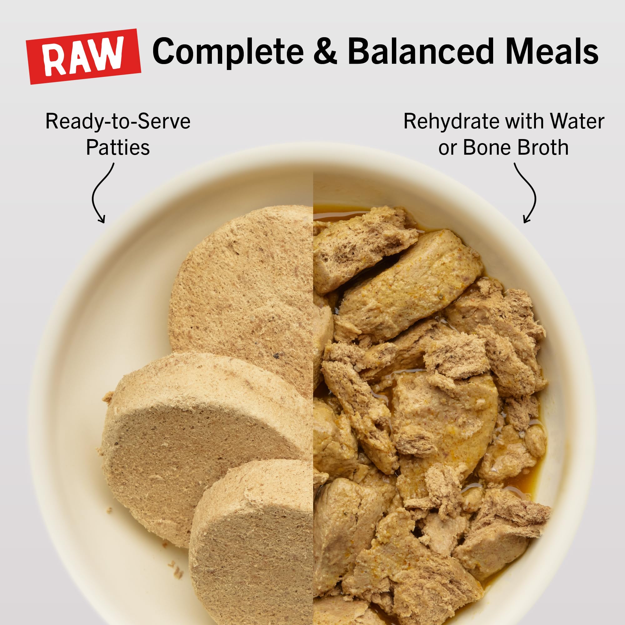 Stella & Chewy's Freeze-Dried Raw Dinner Patties - Red Meat Blend - 5.5 oz for Dogs