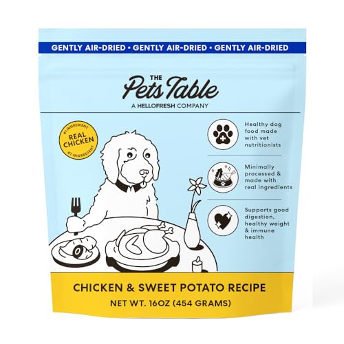 The Pets Table Chicken & Sweet Potato Air-Dried Dog Food, 1 lb Bag