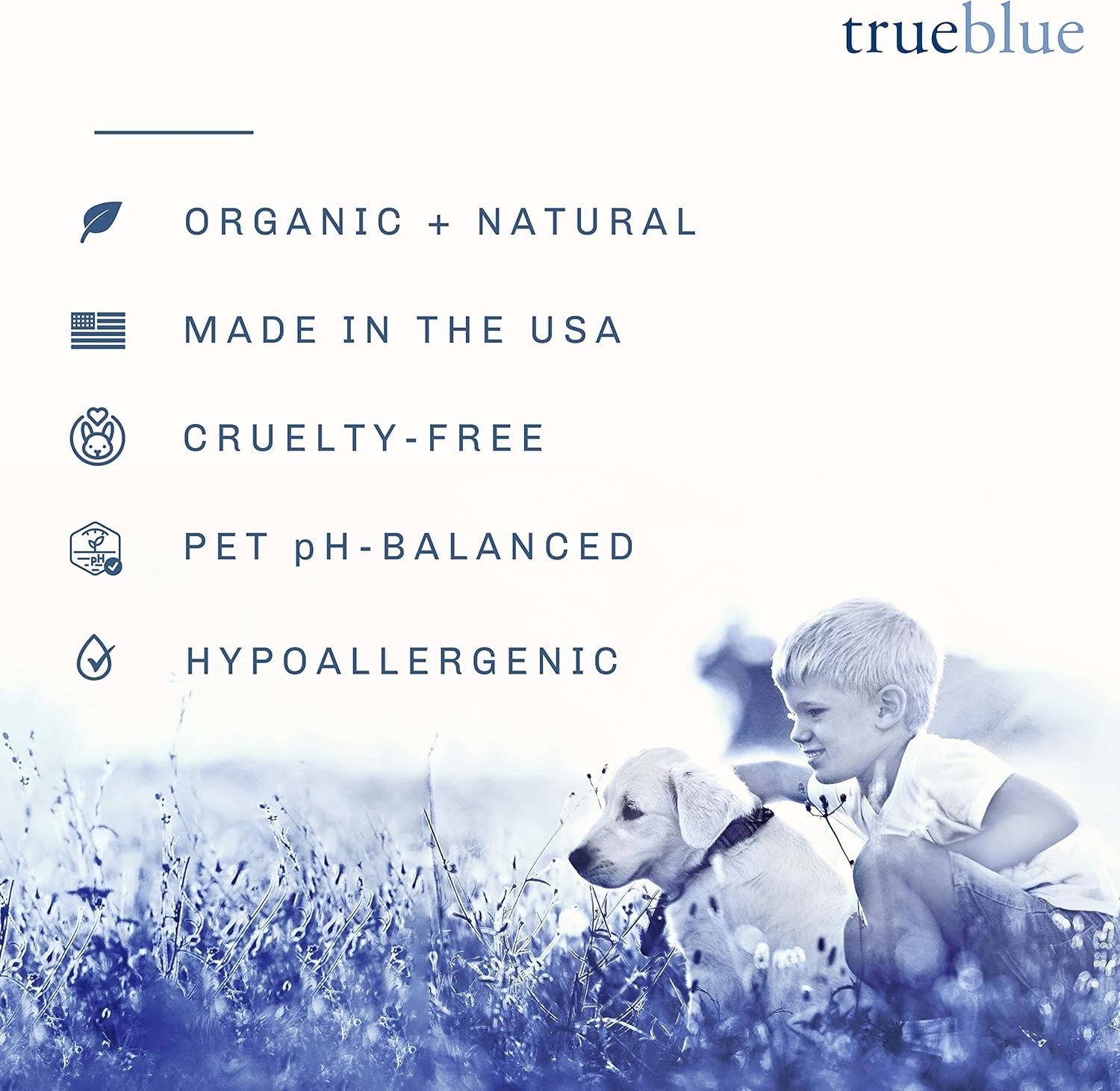 TrueBlue Chamomile & Honeysuckle Puppy Wipes – Pre-Moistened, Extra Large, 100 Count, Made in USA