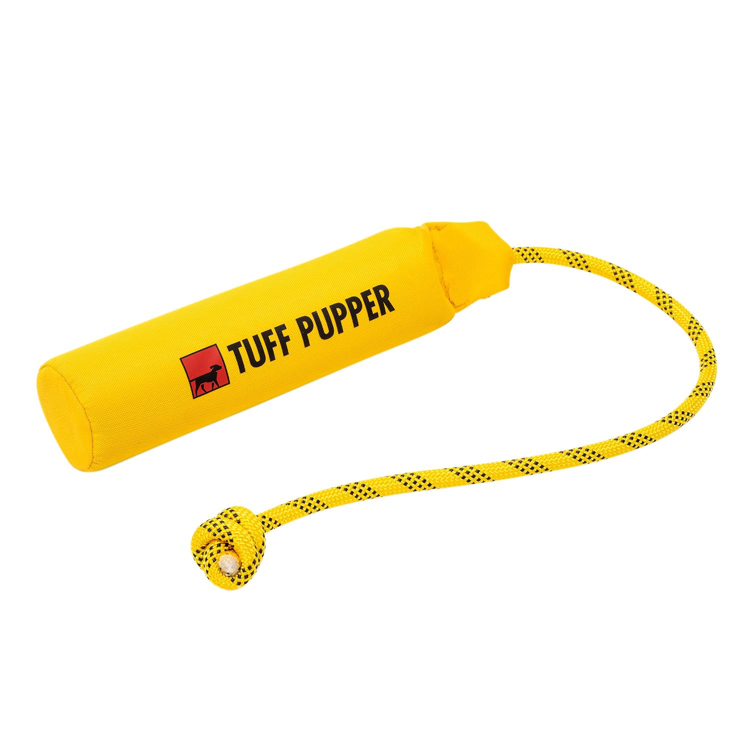 Tuff Pupper Floating Dog Bumper Toy – Soft Foam Retrieve Trainer for Fetch, Water & Snow