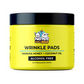 Two Pets and a Half Wrinkle Wipes for Bulldogs - 50 Organic Dog Face Wipes with Manuka Honey