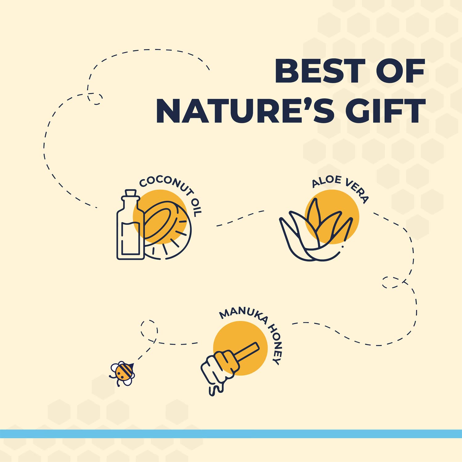 Two Pets and a Half Wrinkle Wipes for Bulldogs - 50 Organic Dog Face Wipes with Manuka Honey