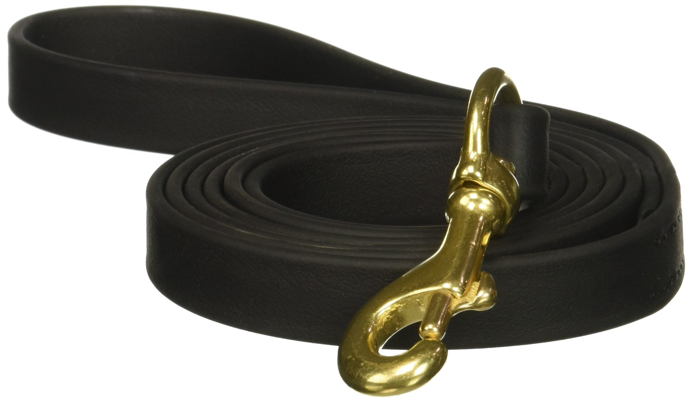 Viper Biothane Working Dog Lead 6ft Black – Waterproof, 750lb Breaking Strength