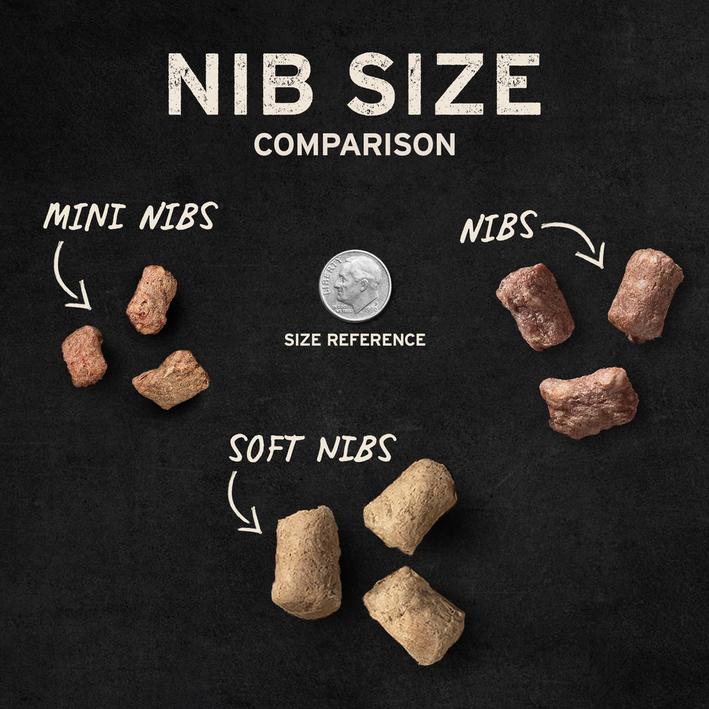 Vital Essentials Freeze Dried Raw Beef Dog Food Mini Nibs 5.5 oz - High Protein, Grain Free