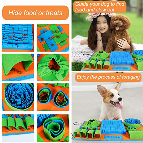 Vivifying Snuffle Mat for Dogs - Interactive Slow Feeding Puzzle for Small & Medium Pets