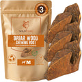 Wildfang Medium Briar Wood Chewing Root for Dogs 33-55 lbs – Natural Heather Root Chew Toy