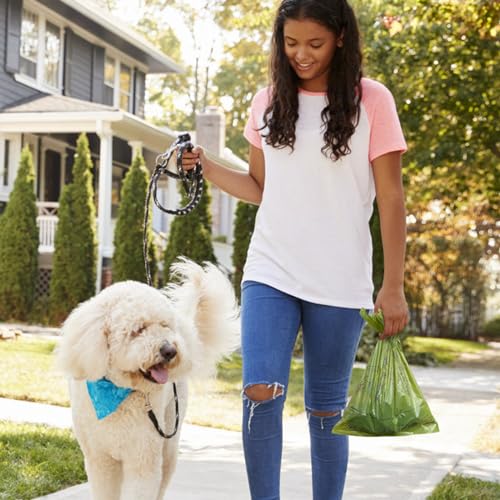 Wowflash 720-Count Lavender Scented Dog Poop Bags – Leakproof, Strong, 13” x 9” Rolls