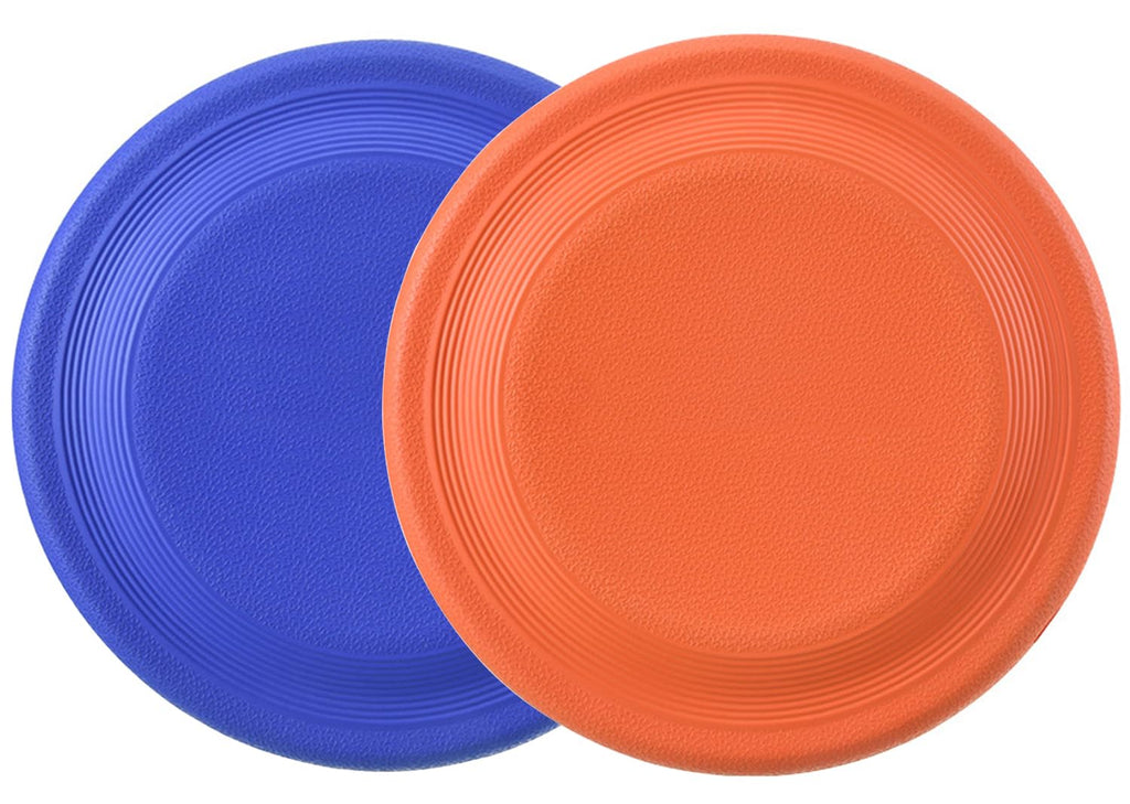 XIGOU Dog Flying Disc 2-Pack – Durable 9.25" EVA Fetch Toy for Medium Large Dogs