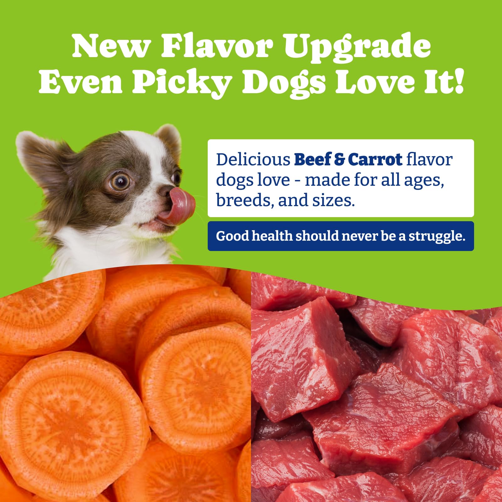 YoYoBay Natural Shield 5-in-1 Flea & Tick Chewables for Dogs – 180 Beef & Carrot Soft Chews