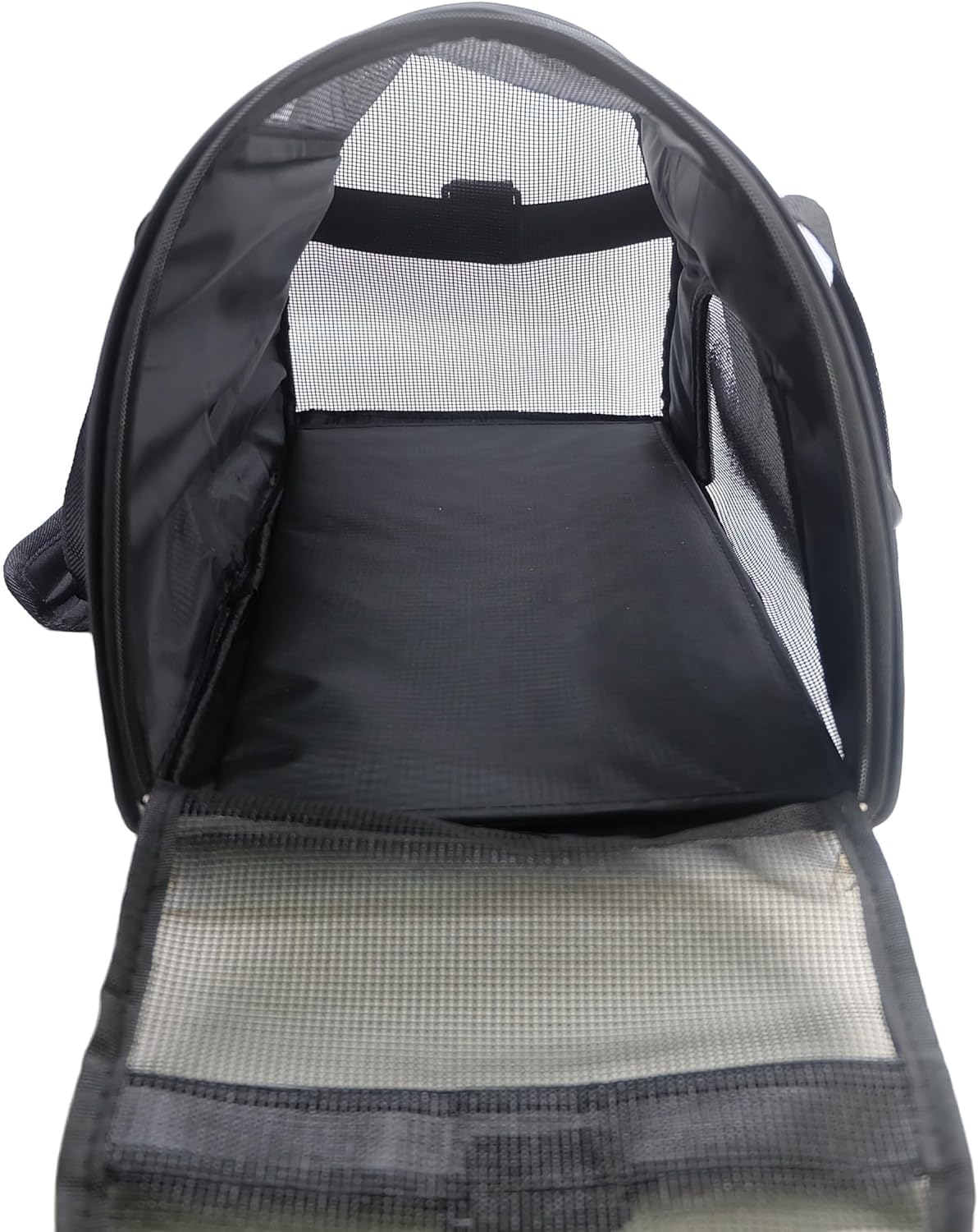 ZaneSun Medium-Black Soft-Sided Cat Carrier - Airline Approved, Lightweight, Foldable